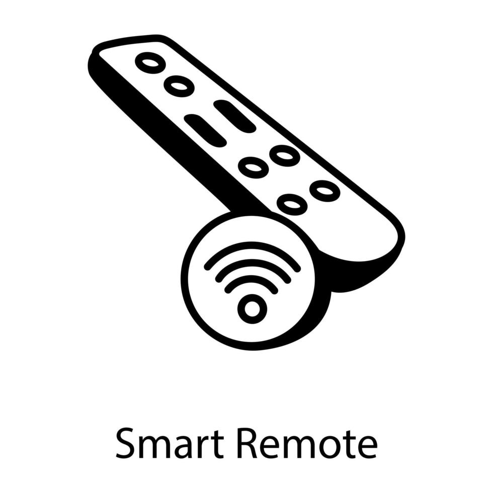 intelligente Fernbedienung und Gadget vektor