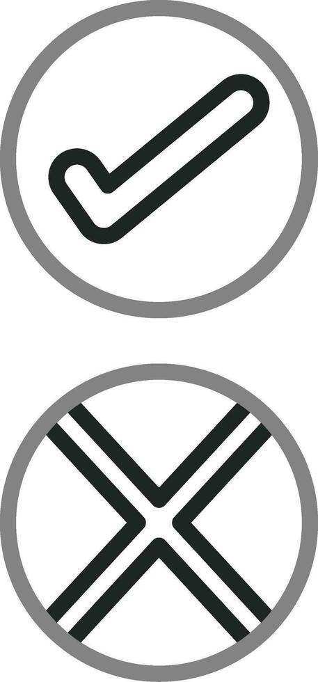 Validierung Vektor Symbol