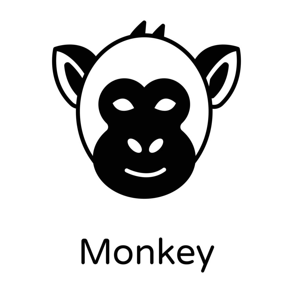 Affe und Schimpanse vektor