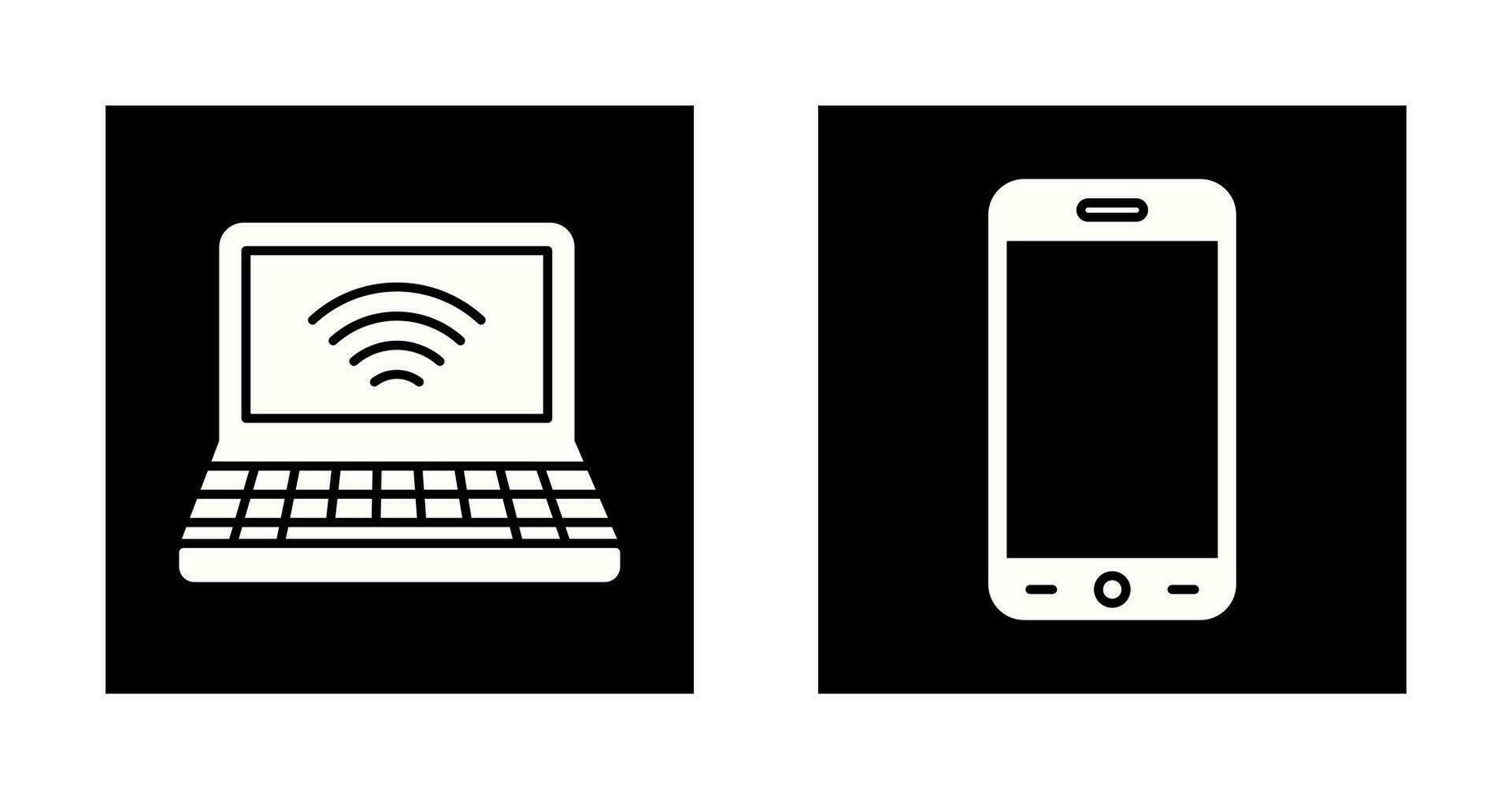 Signal und Smartphone Symbol vektor