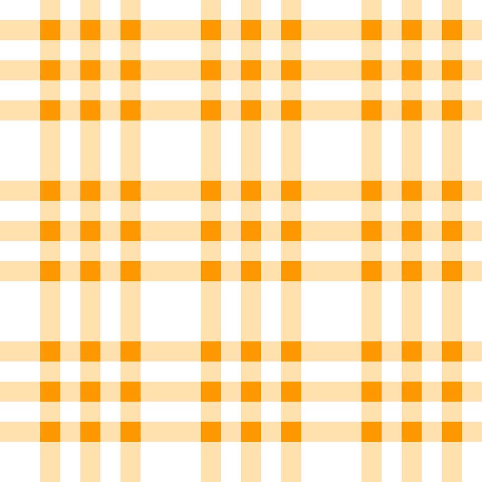 Orange Plaid Muster Hintergrund. Plaid Muster Hintergrund. Plaid Hintergrund. nahtlos Muster. zum Hintergrund, Dekoration, Geschenk Verpackung, Gingham Tischdecke, Decke, Schottenstoff, Mode Stoff drucken. vektor