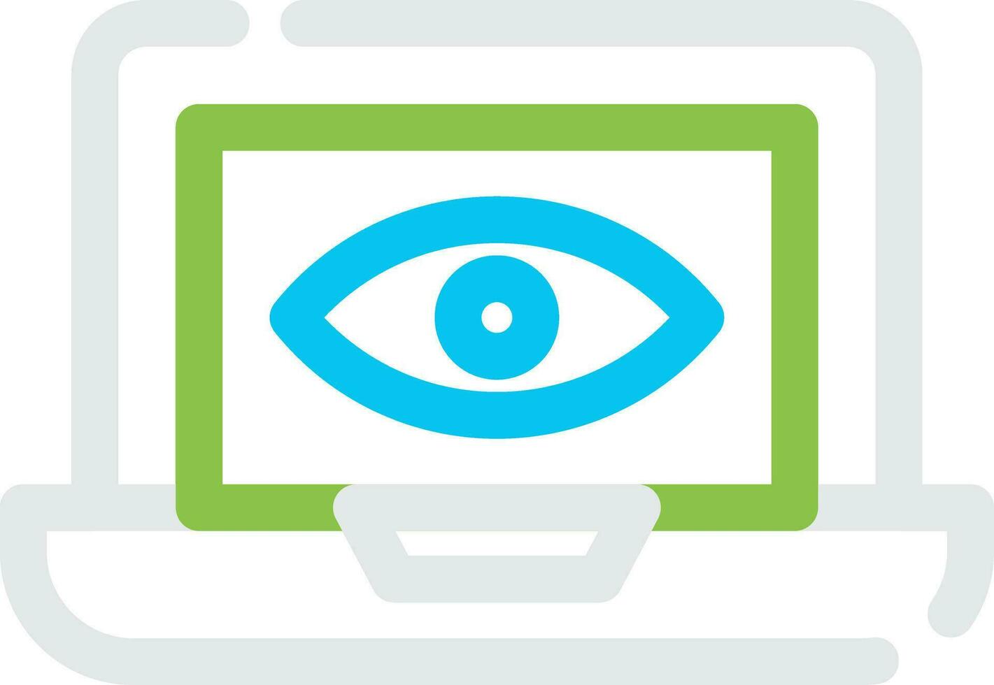 Auge kreatives Icon-Design vektor