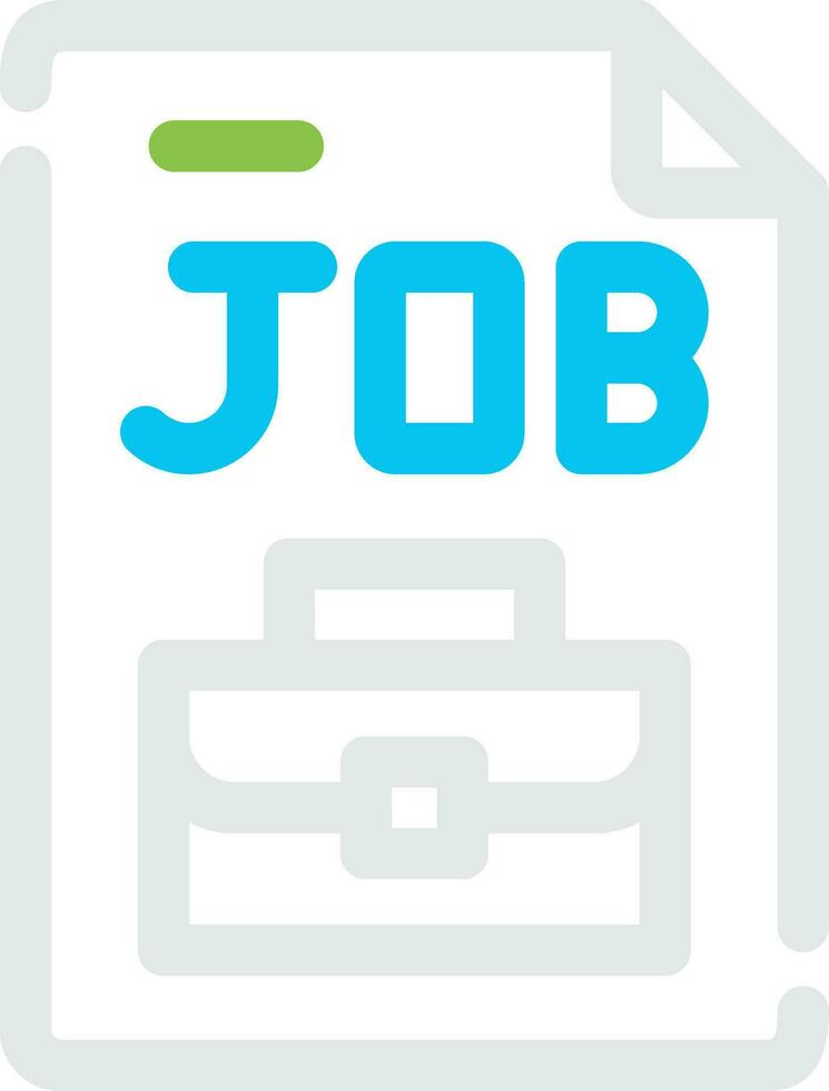 Job kreatives Icon-Design vektor