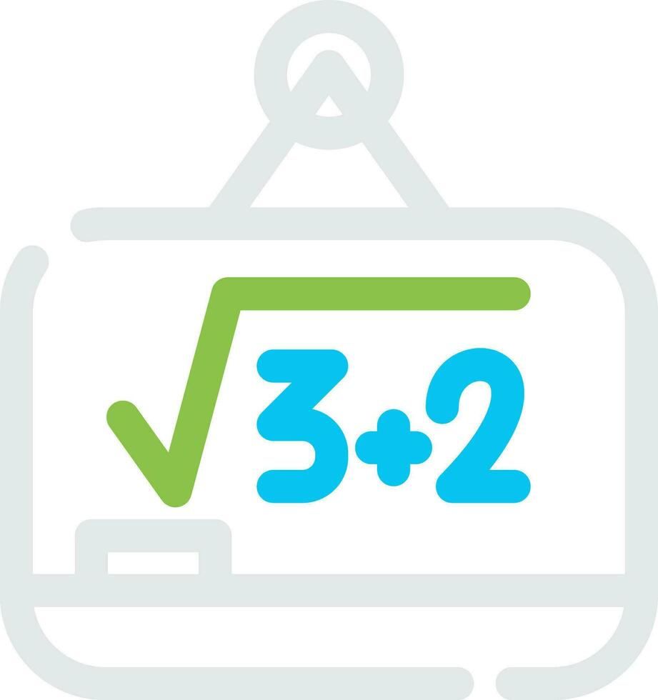 Whiteboard kreatives Icon-Design vektor