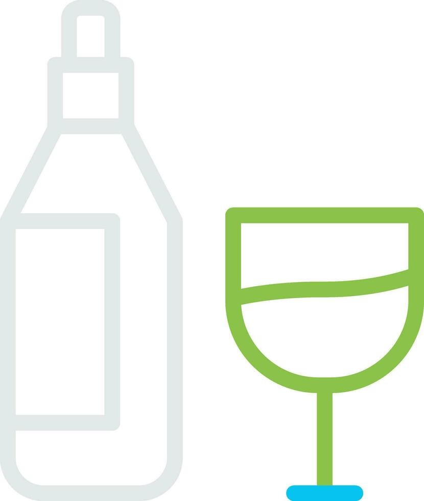 Wein kreatives Icon-Design vektor