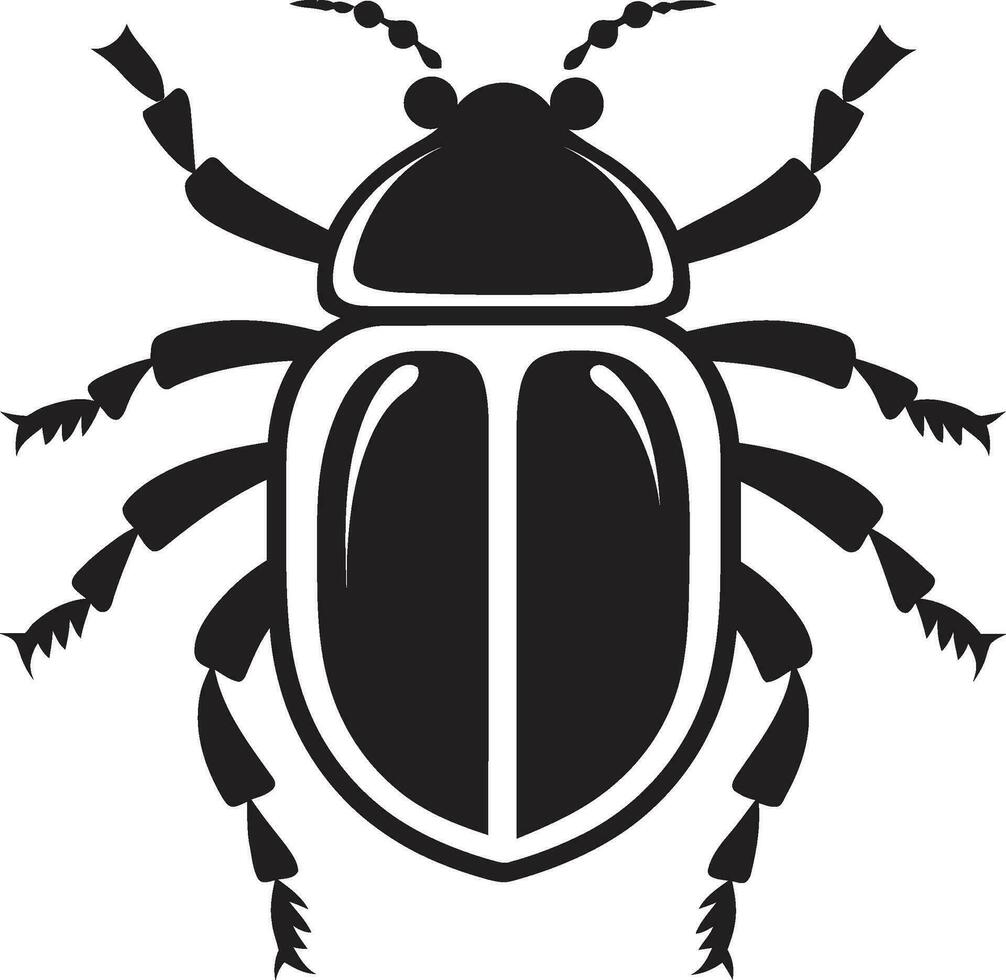 stam- insekt design majestät symbol vektor