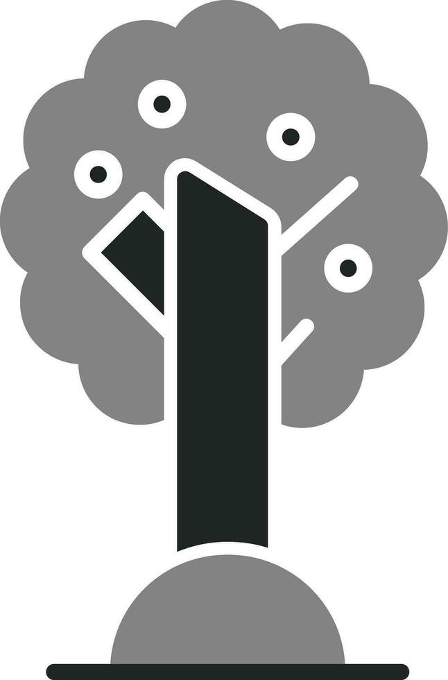Olive Baum Vektor Symbol