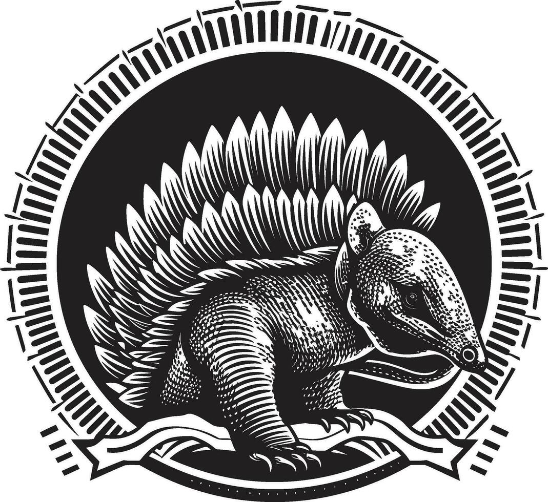 svart bälta artisteri en modern mysterium noir bälta emblem en symbol av elegans vektor