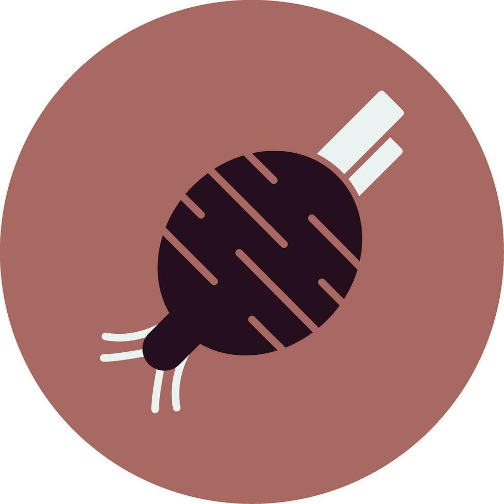 Rote Beete Vektor Symbol