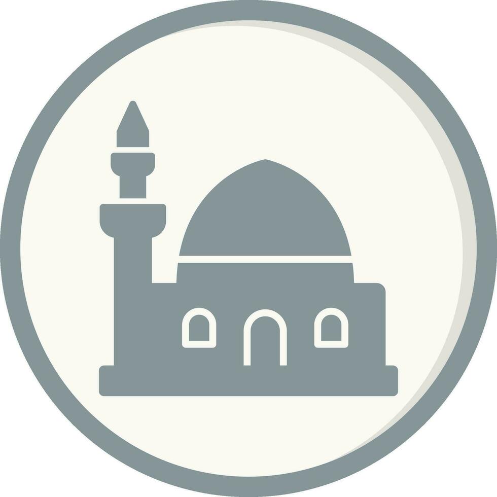 de profeter moské vektor ikon