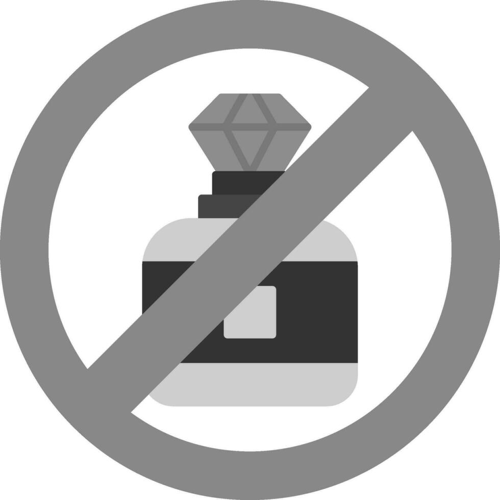 Nein Parfüm Vektor Symbol