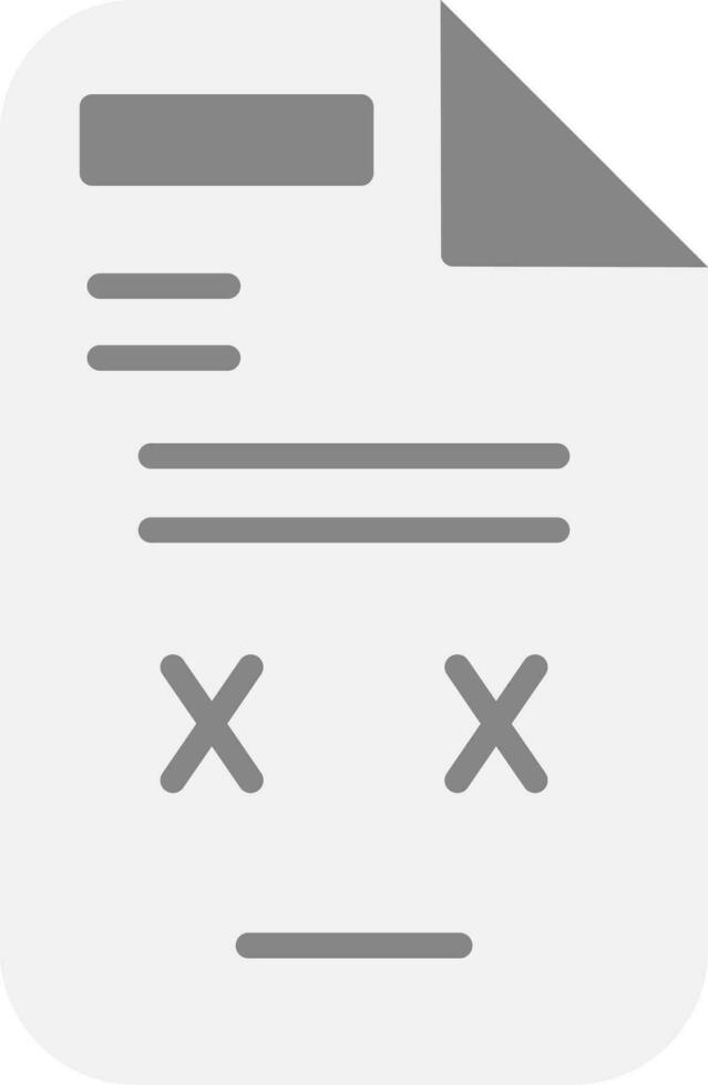 dokument vektor ikon