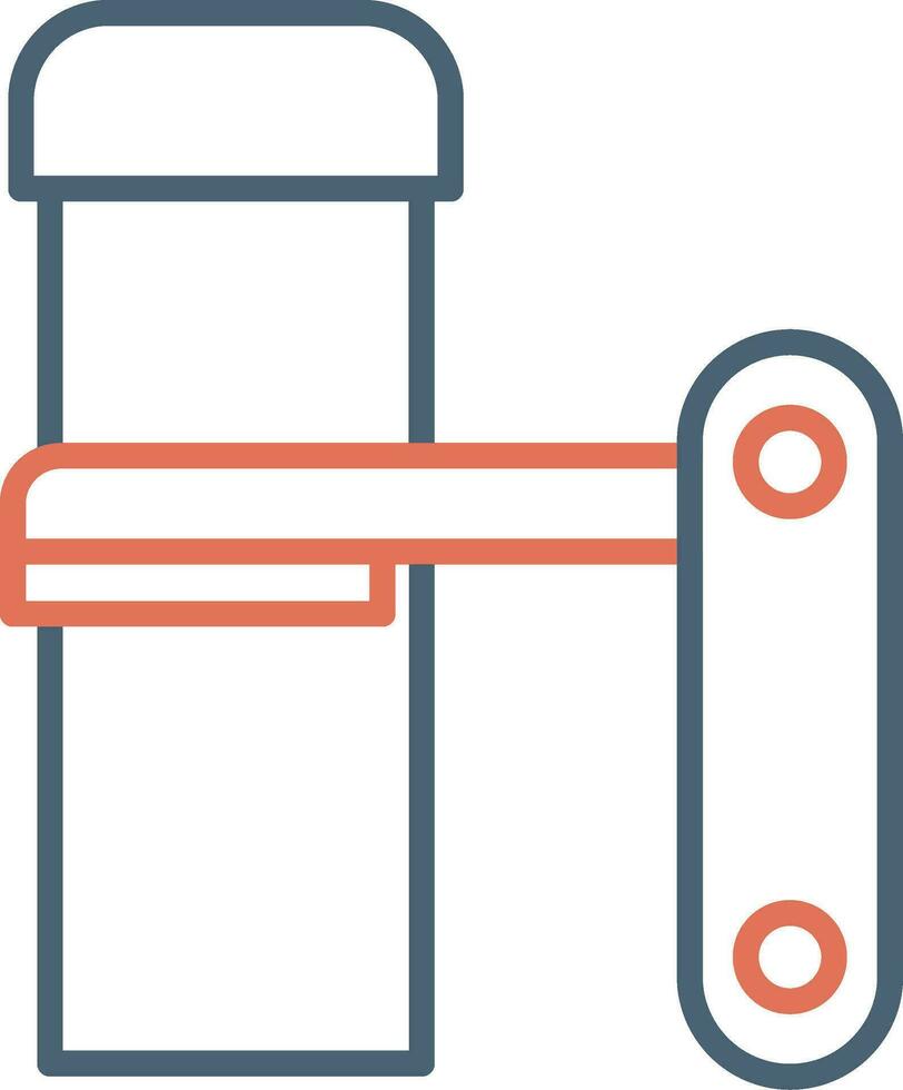 Vektorsymbol für Rasierklinge vektor