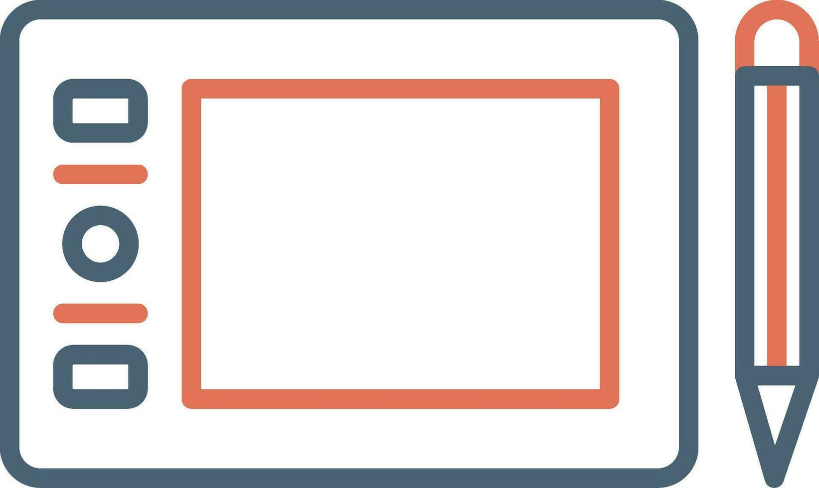 grafisk läsplatta vektor ikon