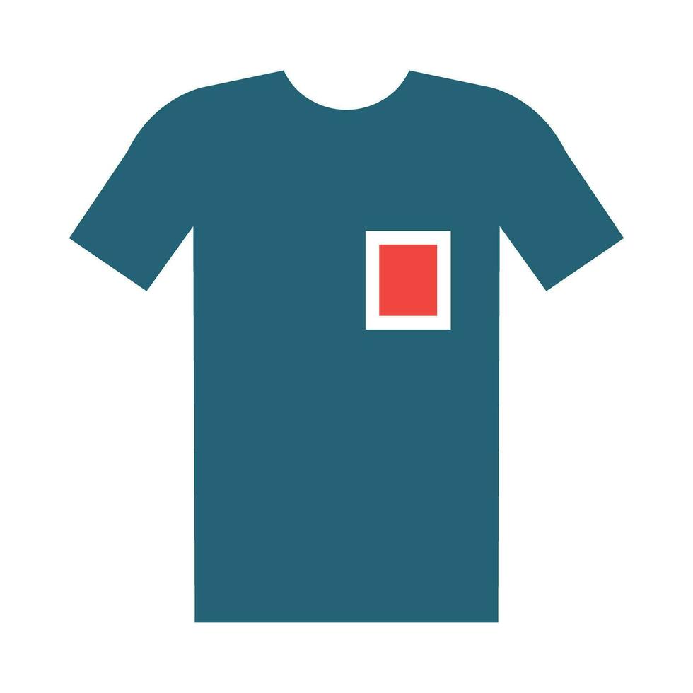Hemd Vektor Glyphe zwei Farbe Symbol zum persönlich und kommerziell verwenden.