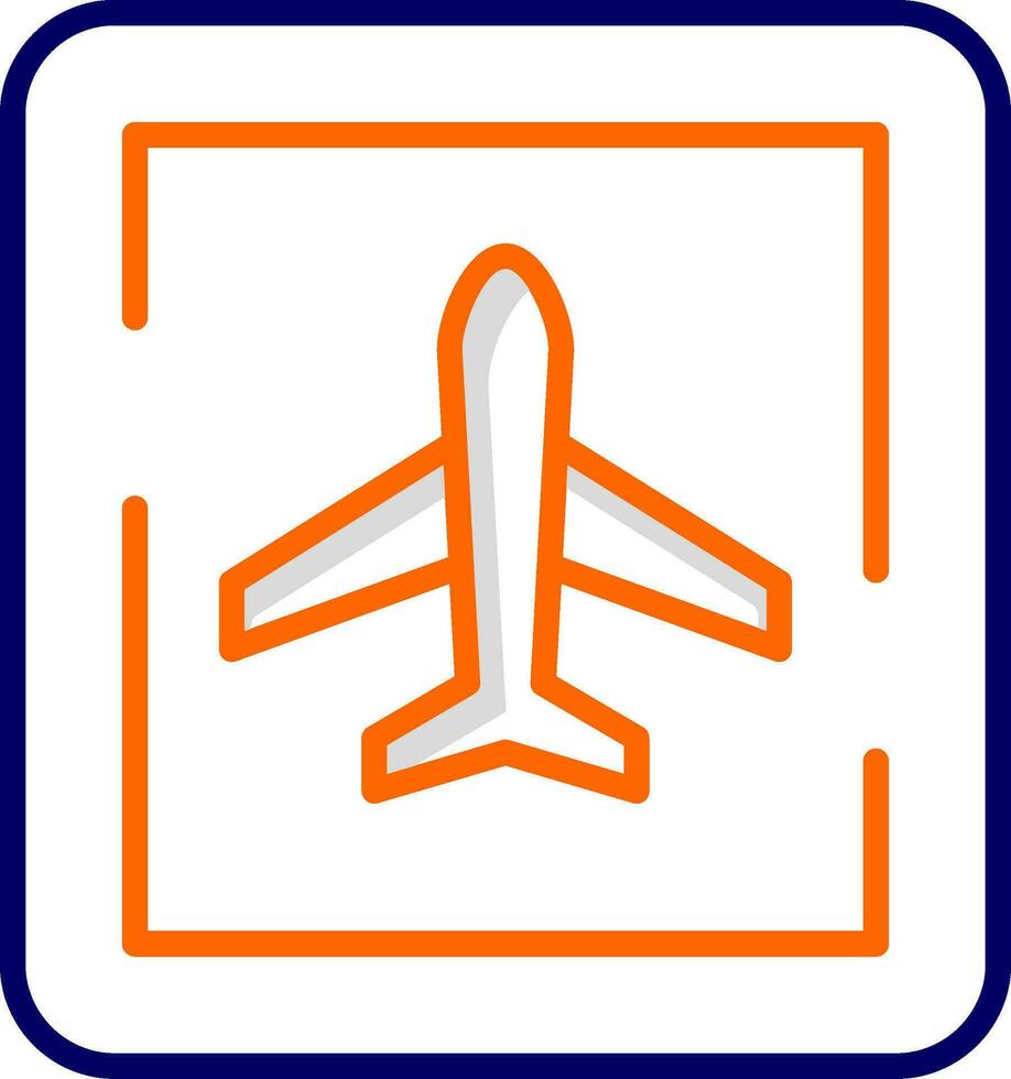 Flughafen Zeichen Vektor Symbol