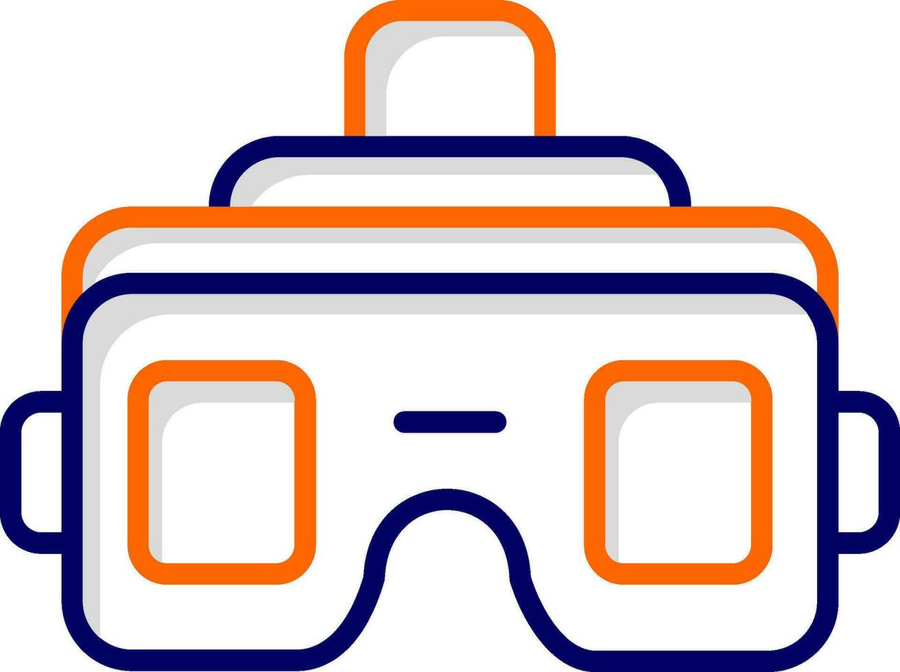 VR-Brille-Vektorsymbol vektor