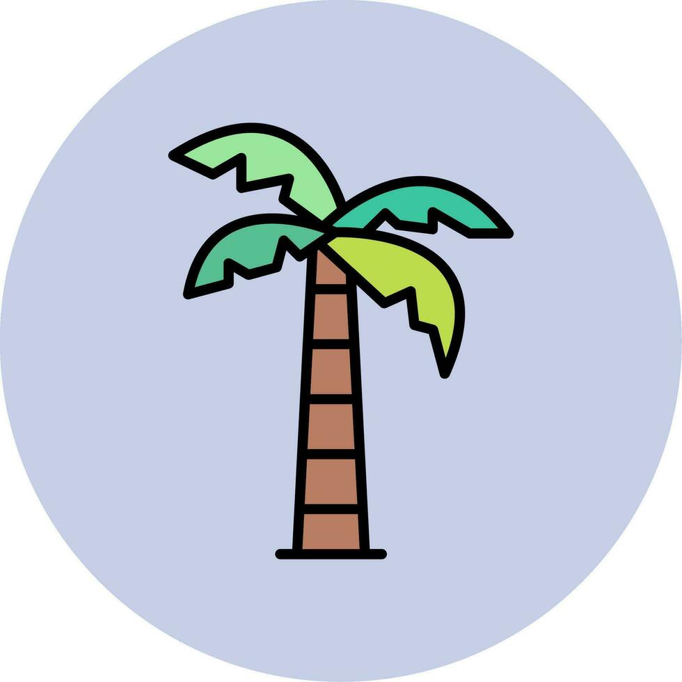 handflatan träd vektor ikon