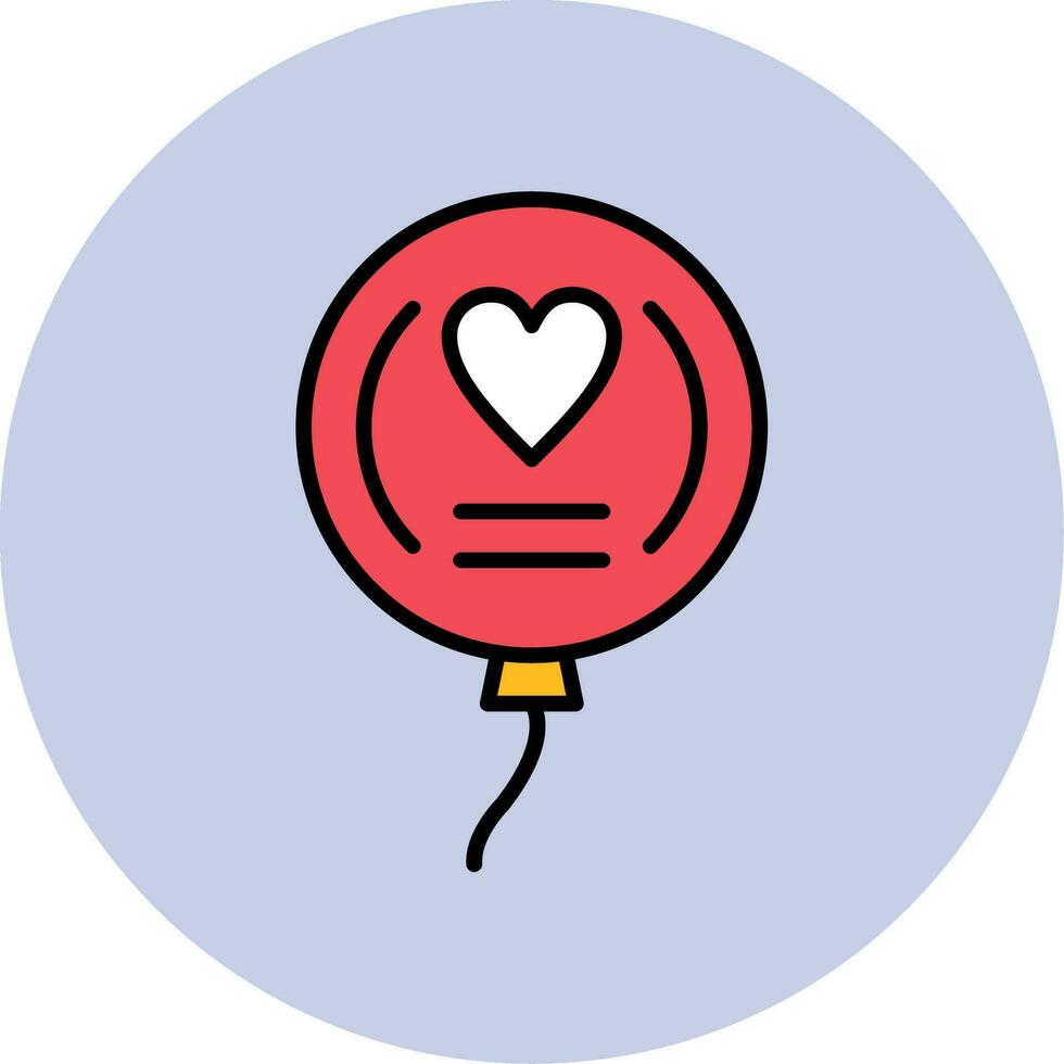 Ballon-Vektor-Symbol vektor