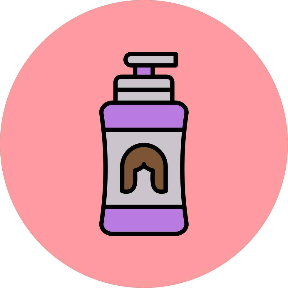 Shampoo-Vektor-Symbol vektor