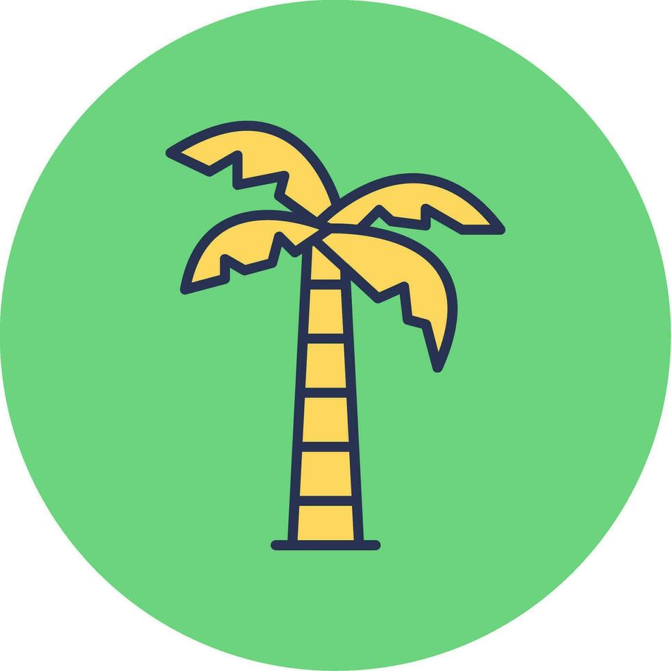 handflatan träd vektor ikon