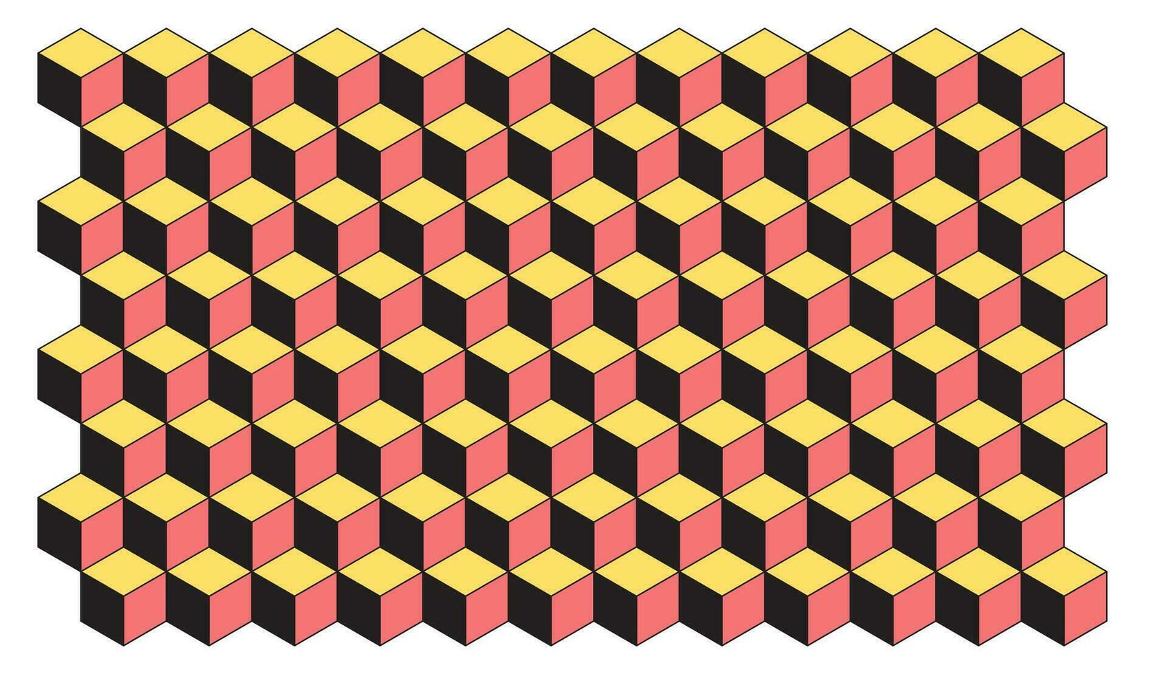 abstrakt geometrisk mönster med rader, romber en sömlös vektor bakgrund.