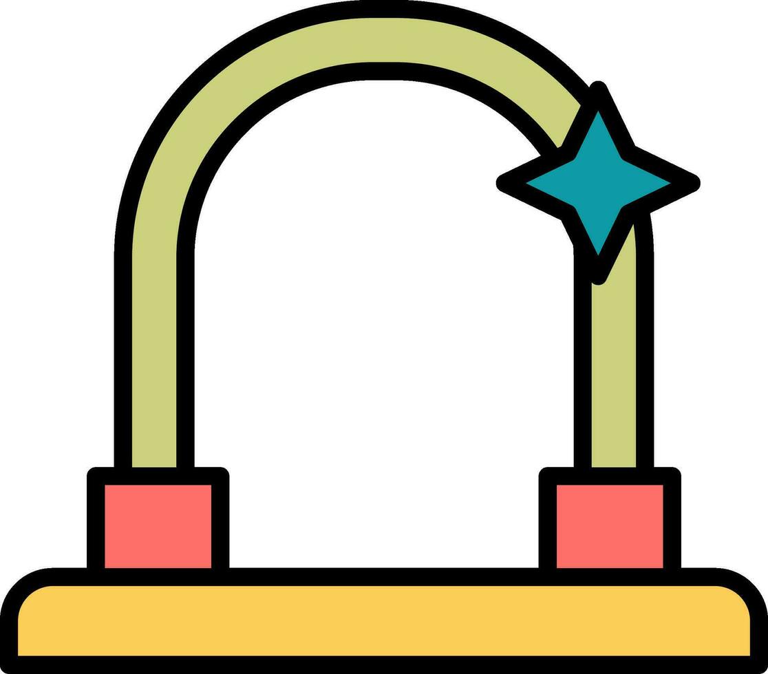 Spiegelvektorsymbol vektor