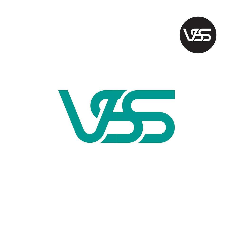 Brief vs Monogramm Logo Design vektor