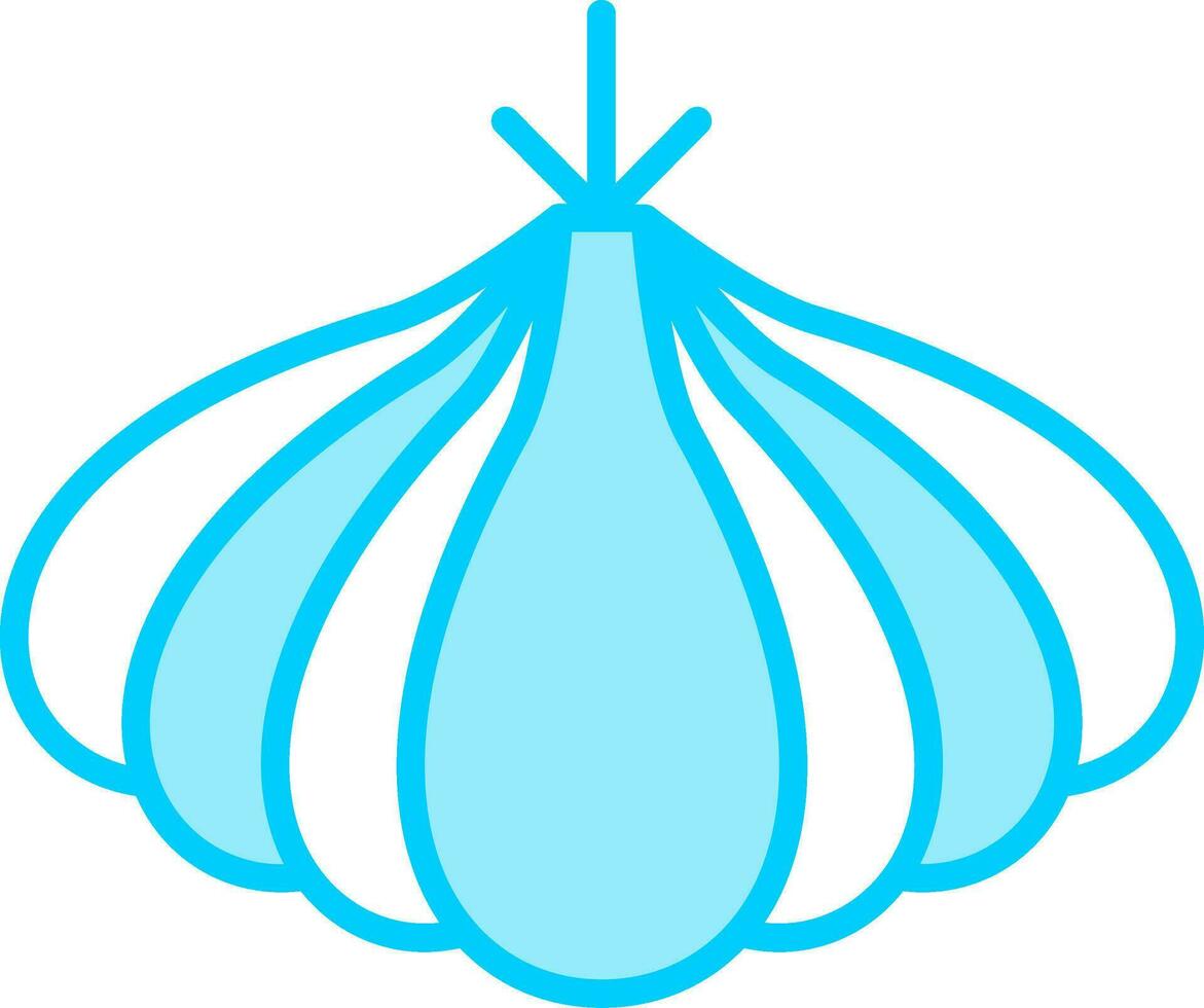 Knoblauch-Vektor-Symbol vektor