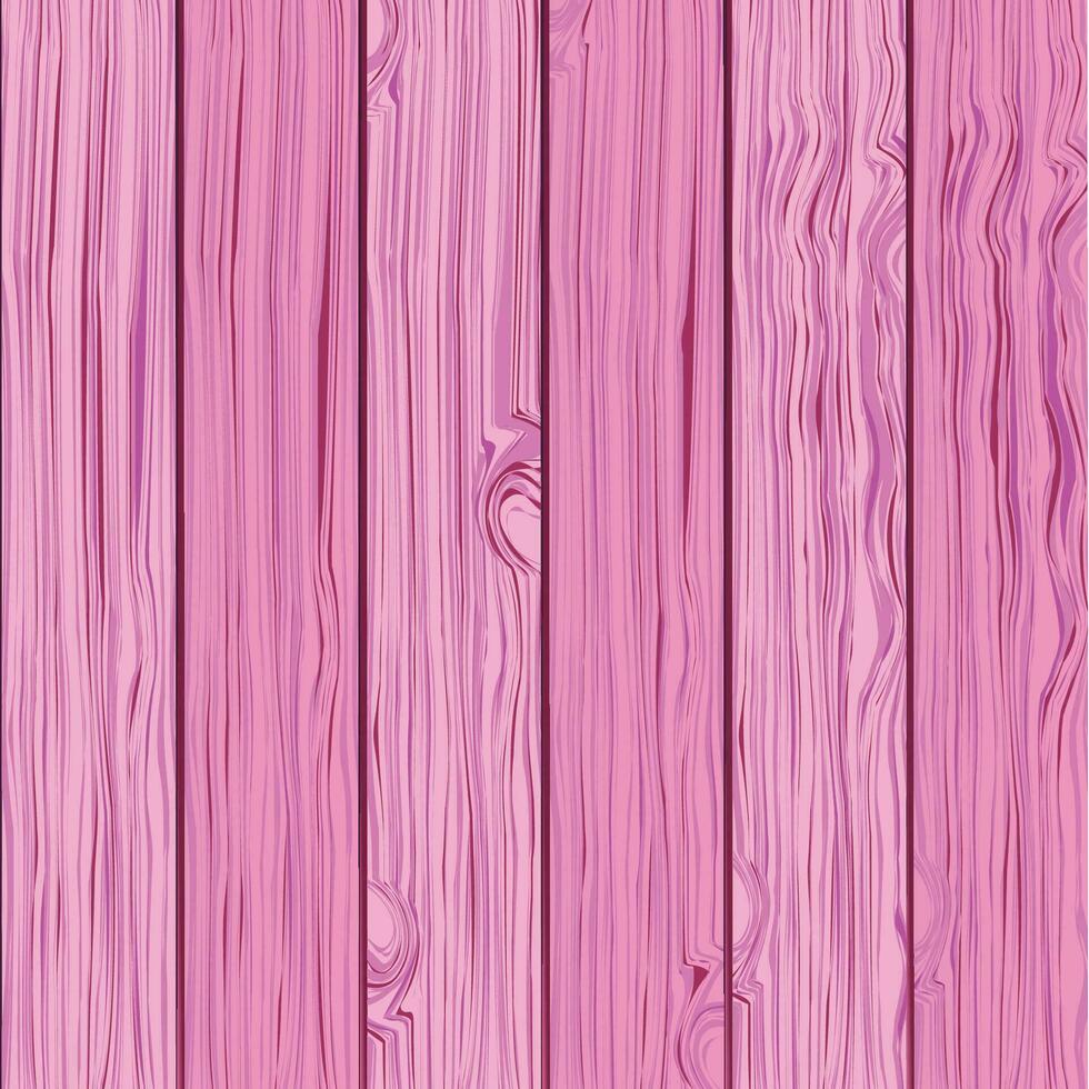 vektor rosa målad grov trä- yta