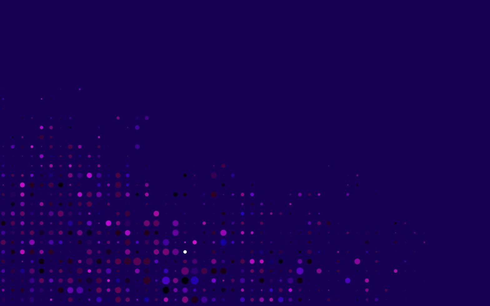mörkrosa vektorbakgrund med bubblor. vektor