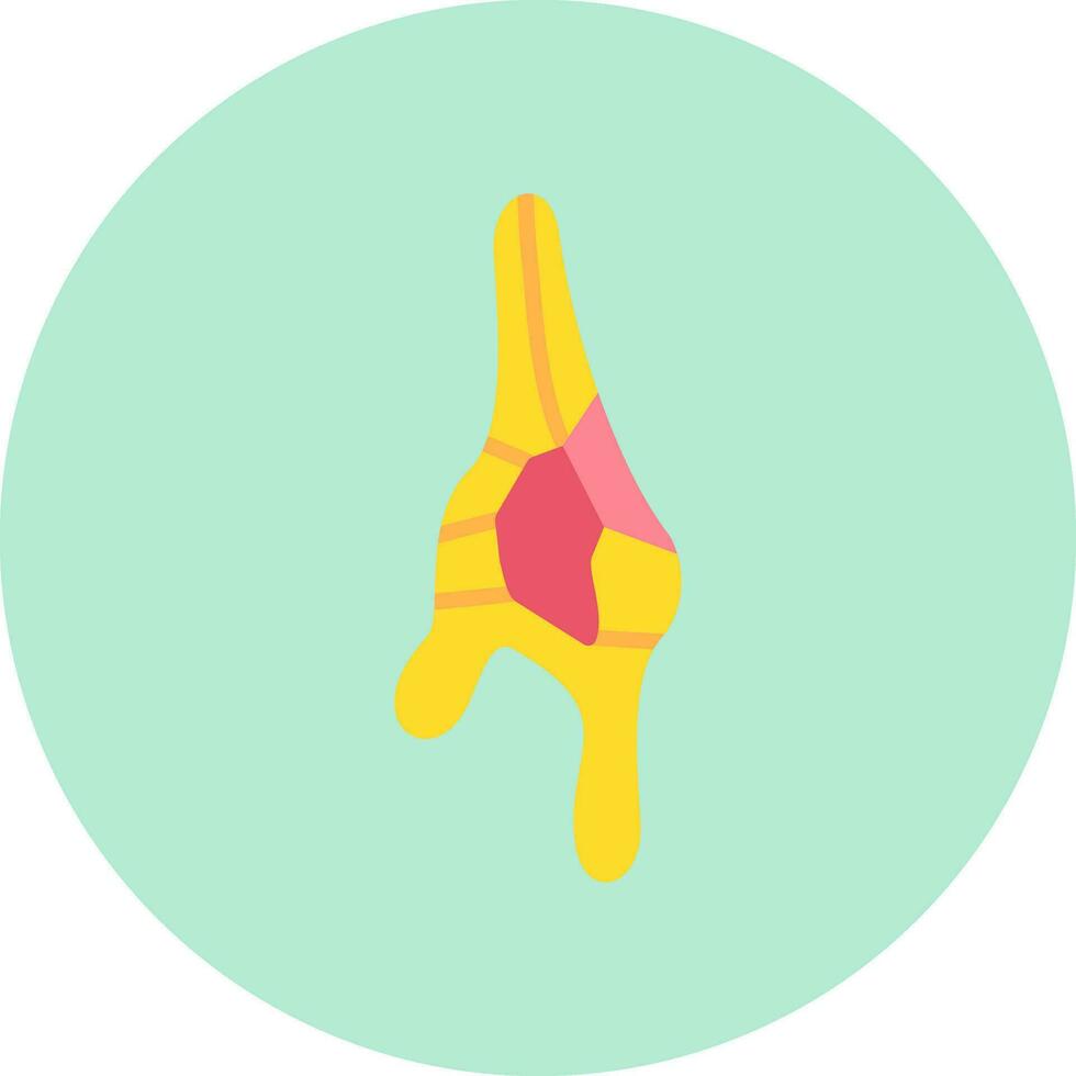 ceratium dinoflagellat vektor ikon