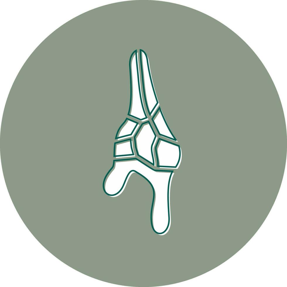 Cerium Dinoflagellaten Vektor Symbol