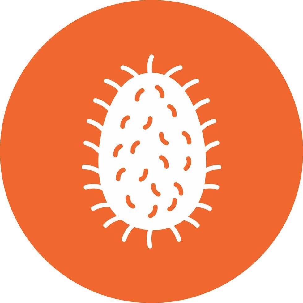 rabies lyssavirus vektor ikon