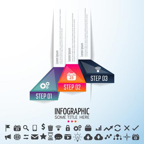 Infografiken-Designvorlage vektor