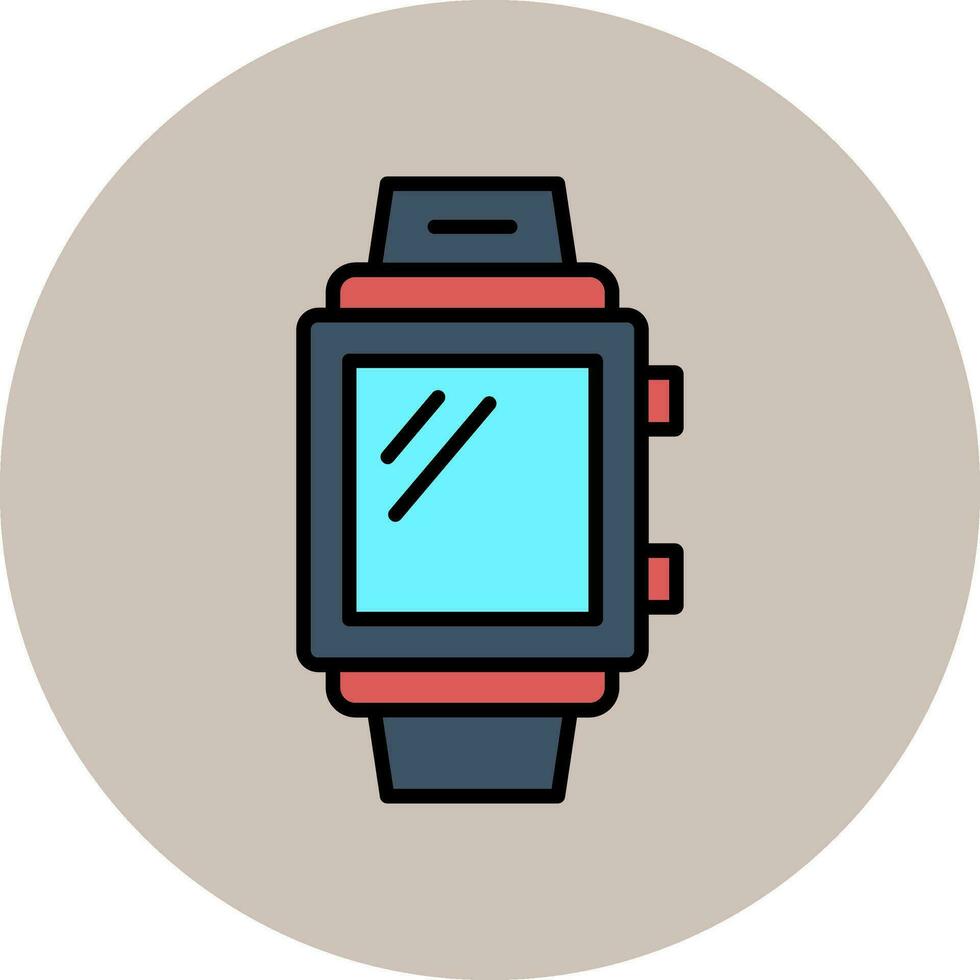 Smartwatch-Vektorsymbol vektor