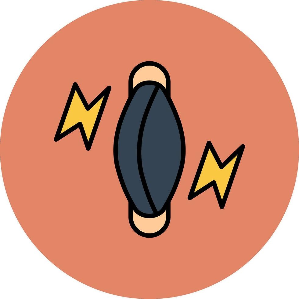 Muskel Schmerzen Vektor Symbol