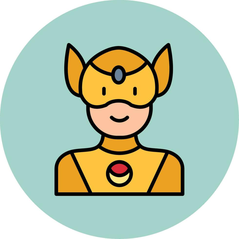 Superheld Vektor Symbol