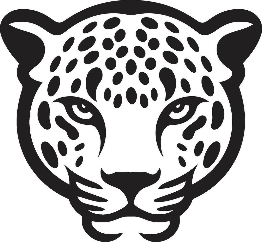 Vektor Panther schwarz Leopard Logo Design wild Schönheit schwarz Leopard Emblem im Vektor
