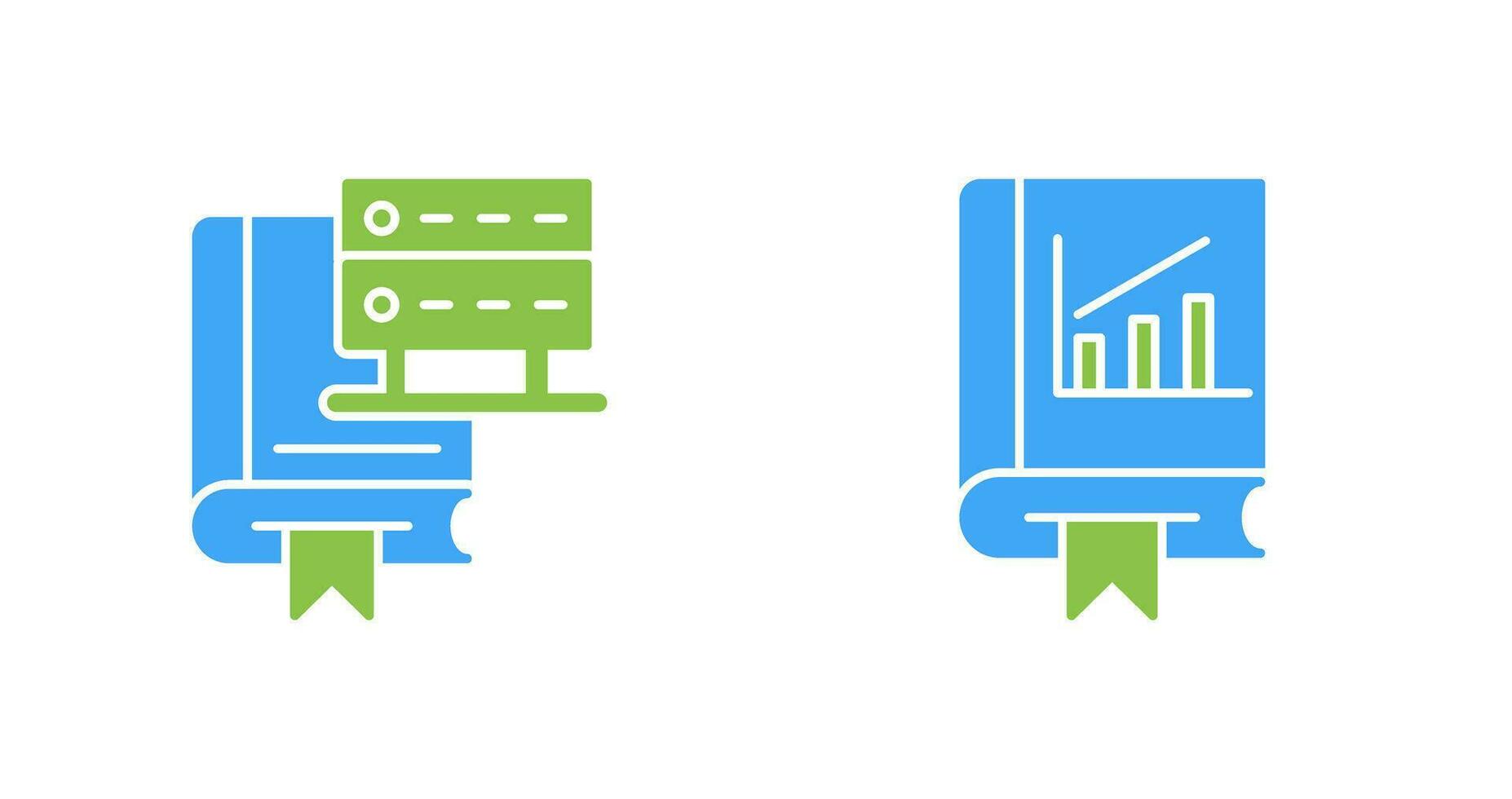 Server und Statistiken Symbol vektor