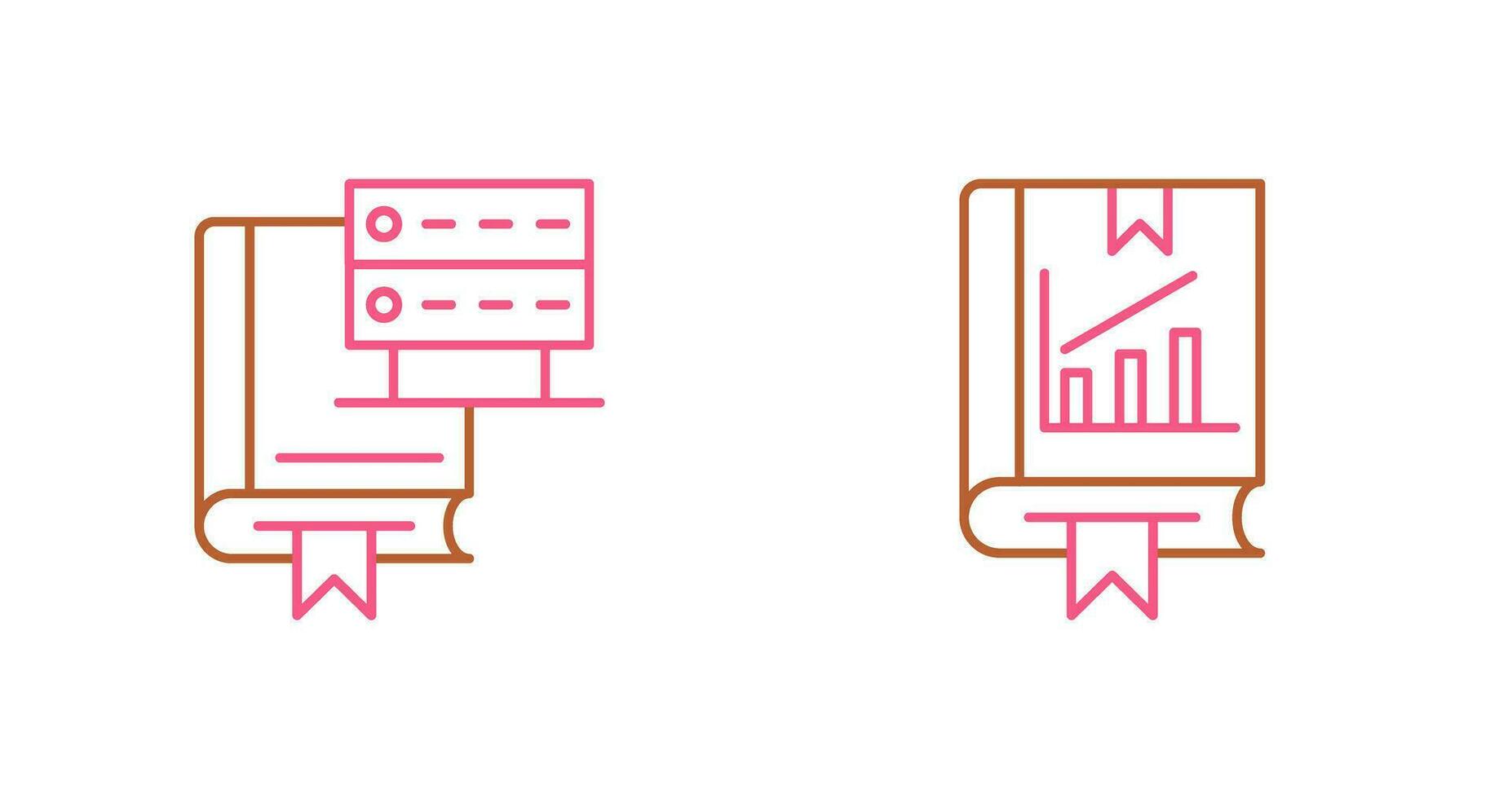 Server und Statistiken Symbol vektor