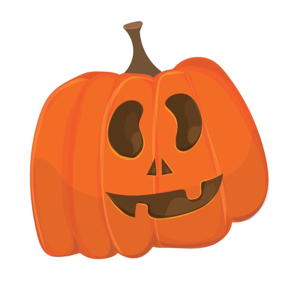 Halloween-Kürbis. Kürbis Jack vektor