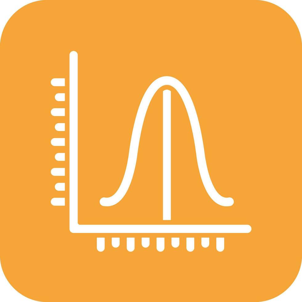 Histogramm-Vektorsymbol vektor