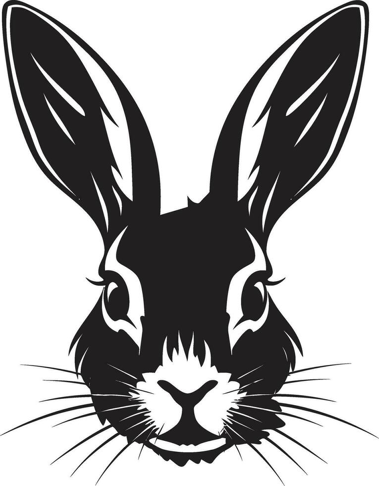 schwarz Hase Vektor Logo ein unvergesslich und unverwechselbar Logo zum Ihre Marke schwarz Hase Vektor Logo ein zeitlos und klassisch Logo zum Ihre Geschäft