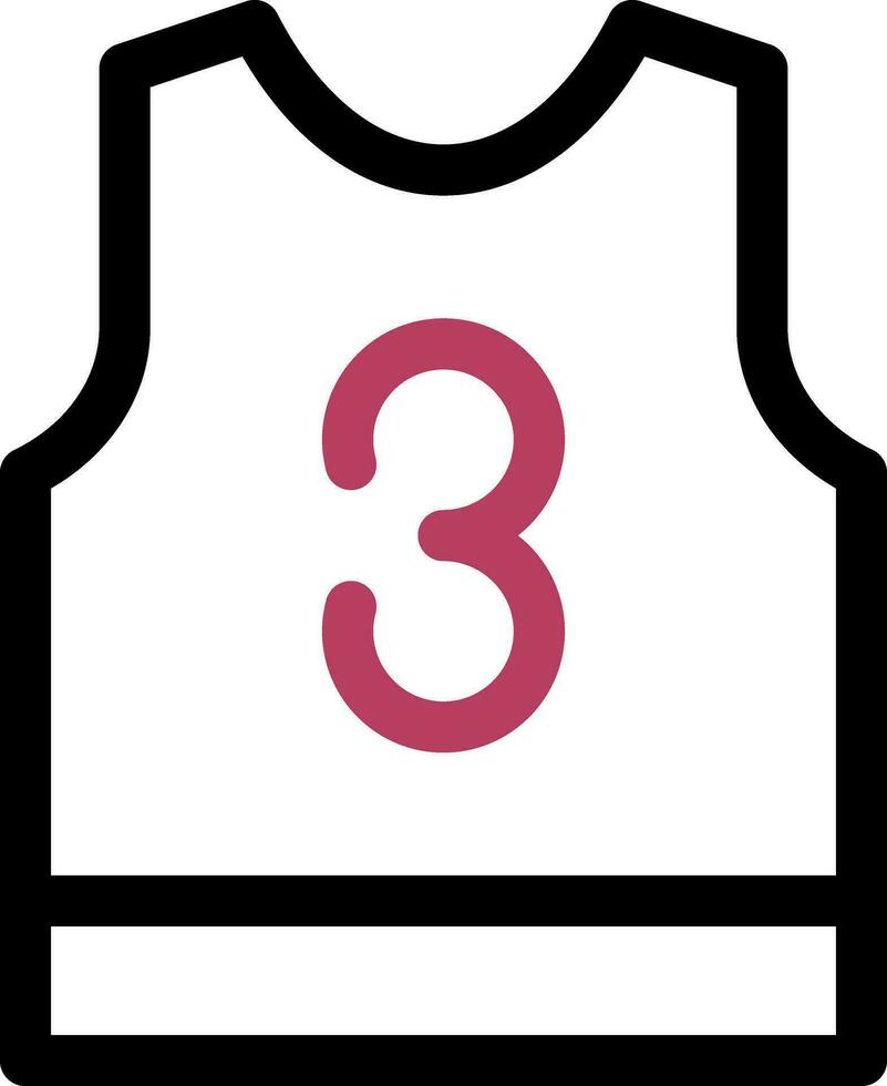 Basketball Jersey kreativ Symbol Design vektor