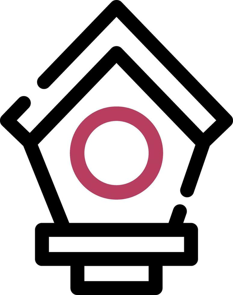 Birdhouse kreatives Icon-Design vektor