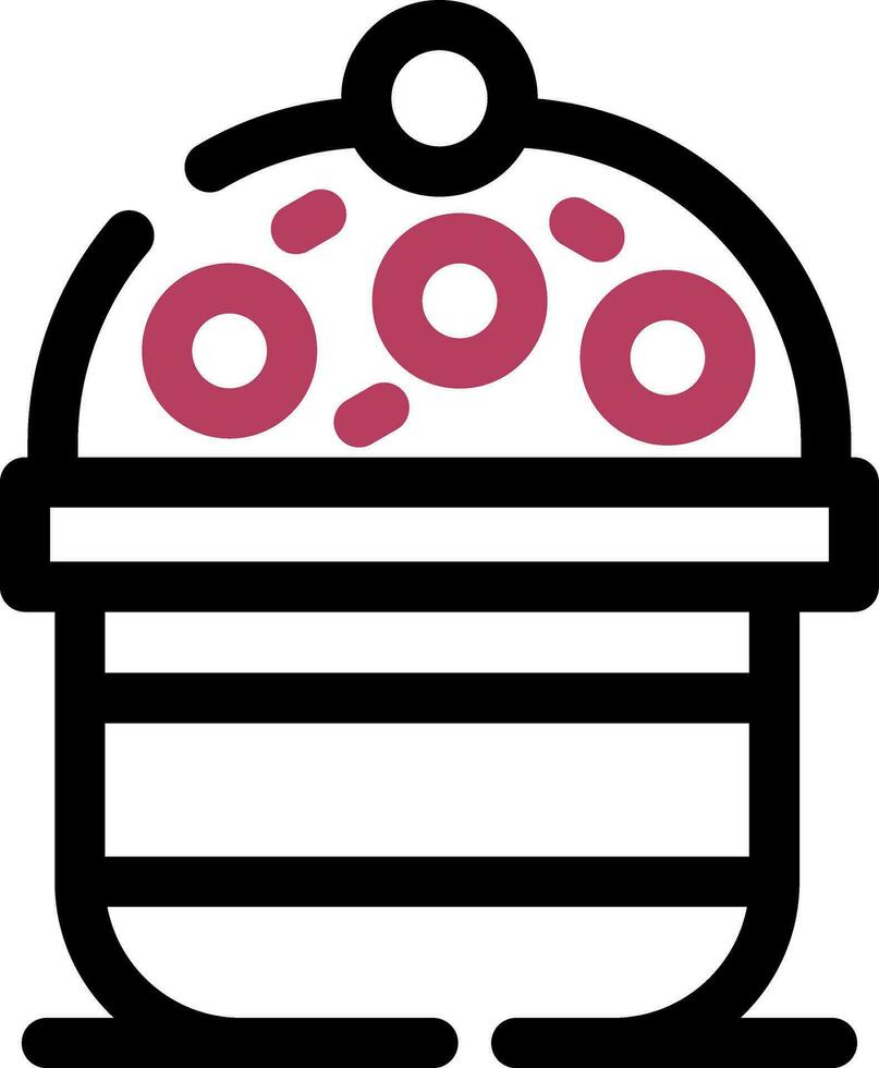 Cupcake kreatives Icon-Design vektor