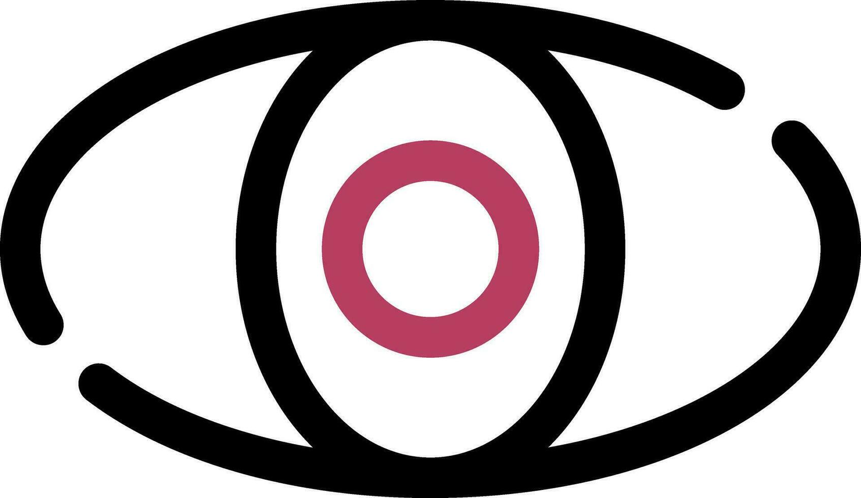 Auge kreatives Icon-Design vektor