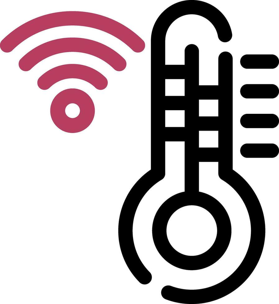 termostat kreativ ikon design vektor