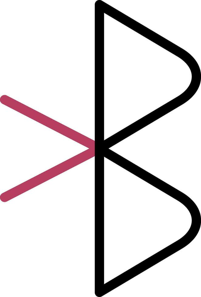 Bluetooth kreatives Icon-Design vektor
